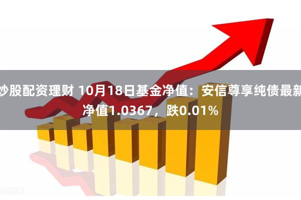 炒股配资理财 10月18日基金净值：安信尊享纯债最新净值1.0367，跌0.01%