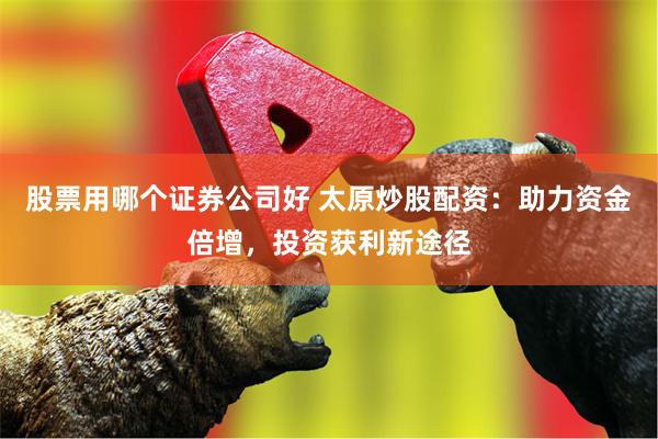 股票用哪个证券公司好 太原炒股配资：助力资金倍增，投资获利新途径